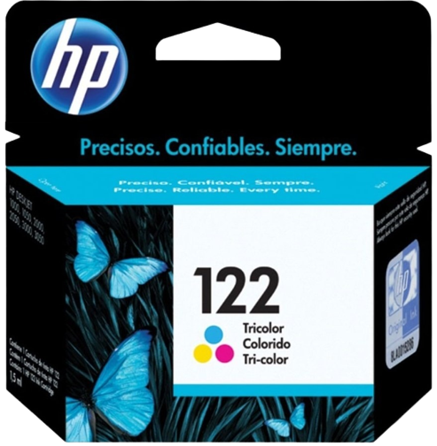Cartucho HP 122 Tinta Tricolor