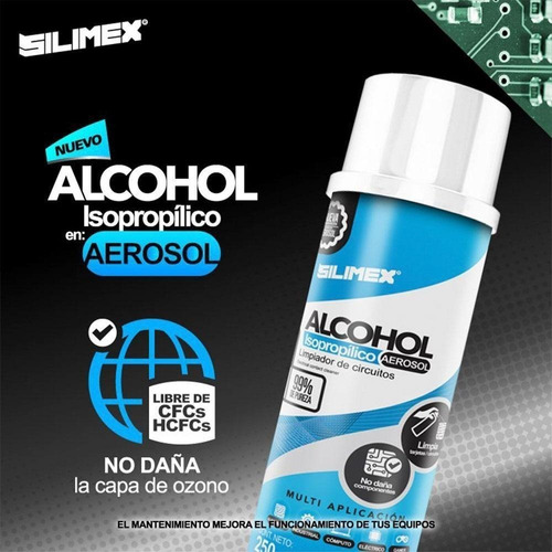 Alcohol Isopropilico en Aerosol