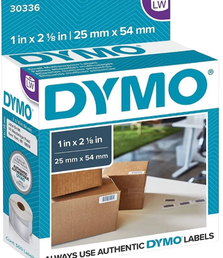 Etiquetas multiuso pequeñas DYMO